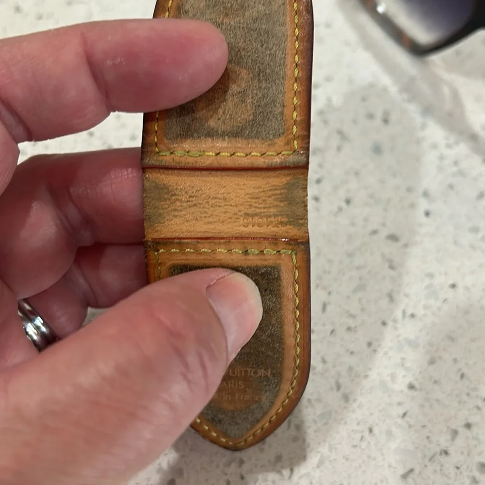 Louis Vuitton Vachettea Leather Money Clip💛